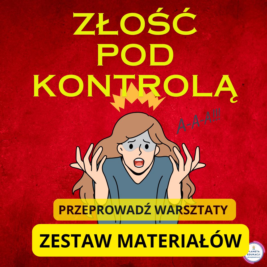 Złość pod kontrolą - zestaw materiałów